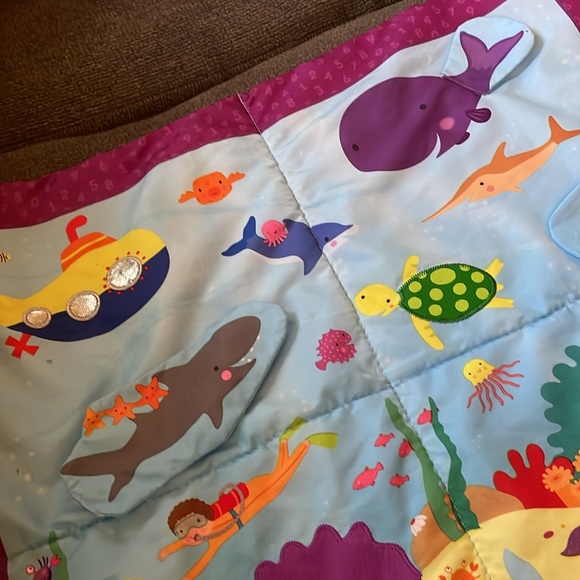 Under the Sea Peek-a-Boo Baby Playmat - Picture 5 of 7